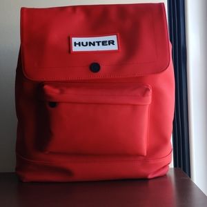 Hunter large backpack red　NWT
